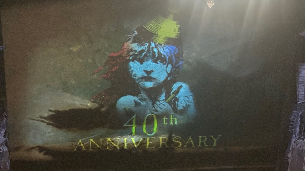 Les Miserables 40th Anniversary cast performance (Wednesday 8th October 2025)