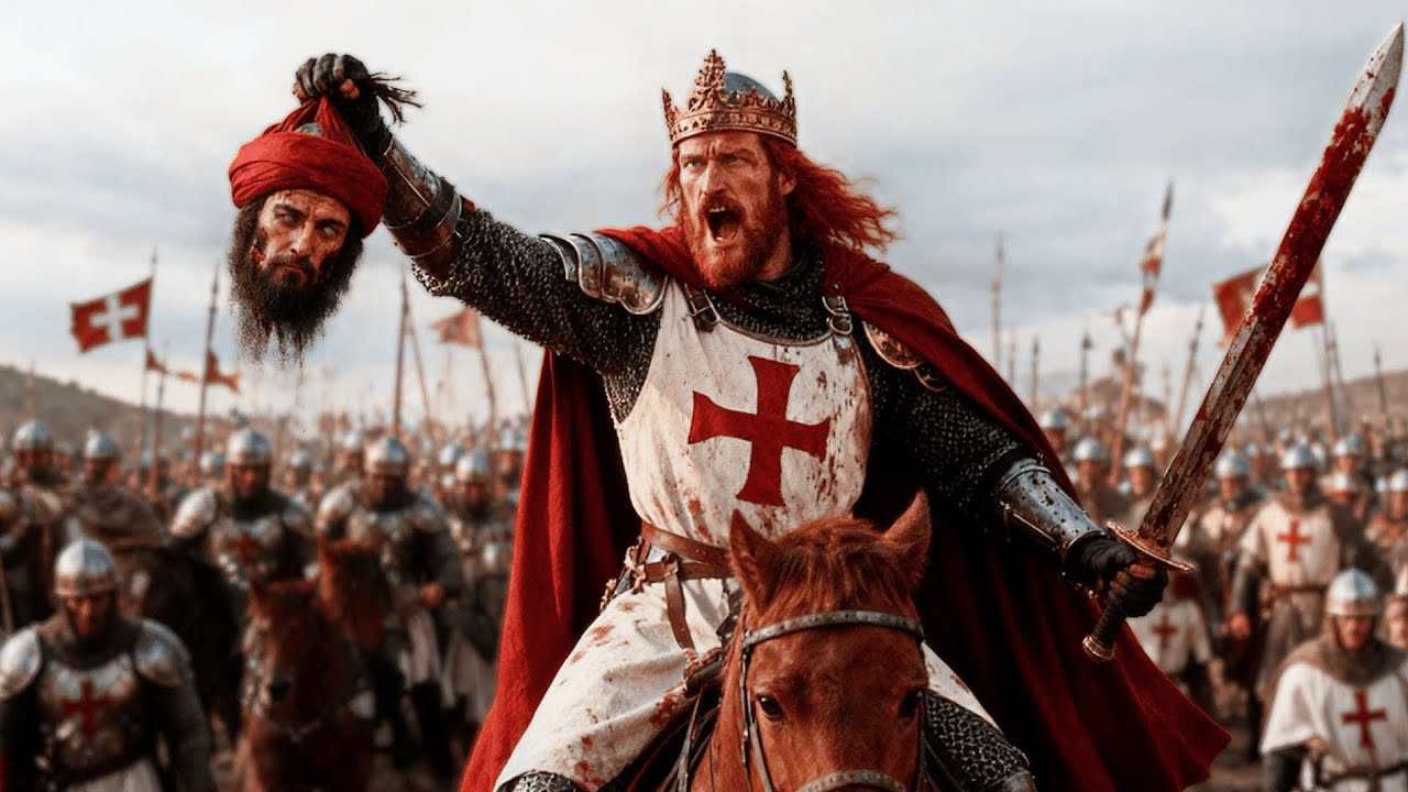 Comment Richard Cœur de Lion a ÉCRASÉ les 30 000 Hommes de Saladin en 17 Minutes
