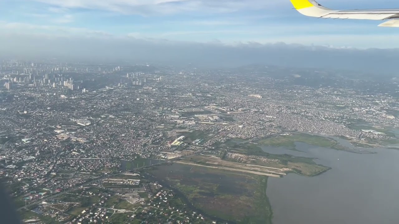 MANILA-TACLOBAN Flight Virtual Tour | WALKING TOUR PINAS