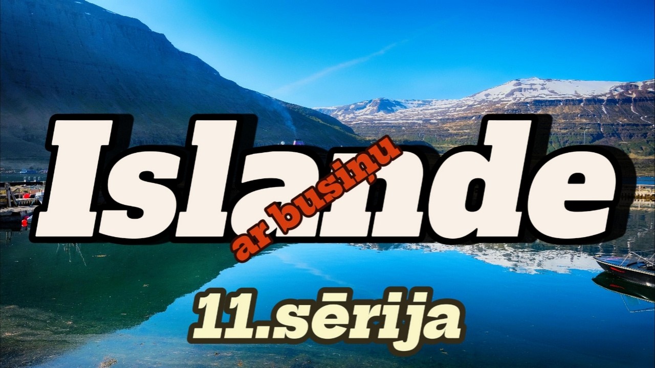 ISLANDE ar busiņu. 11. sērija. Stuðlagil Canyon, Rjúkandafoss, Njarðvíkurskriður,  Hafnarhólmi,