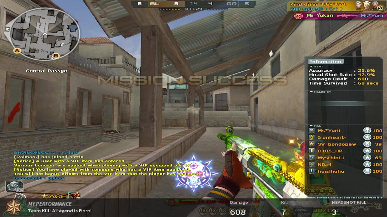 Crossfire PH  QBZ-03-Jewelry Slithering Gameplay