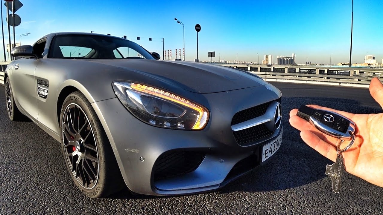 510 л.с. Mercedes-AMG GTS: тест-драйв одного из самых ярких спорткаров современности!