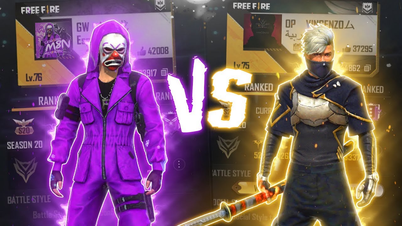 Friendly 1v1 VamPiro & Godlike ⚡️ Battle of Legends 🔥 Garena Free Fire