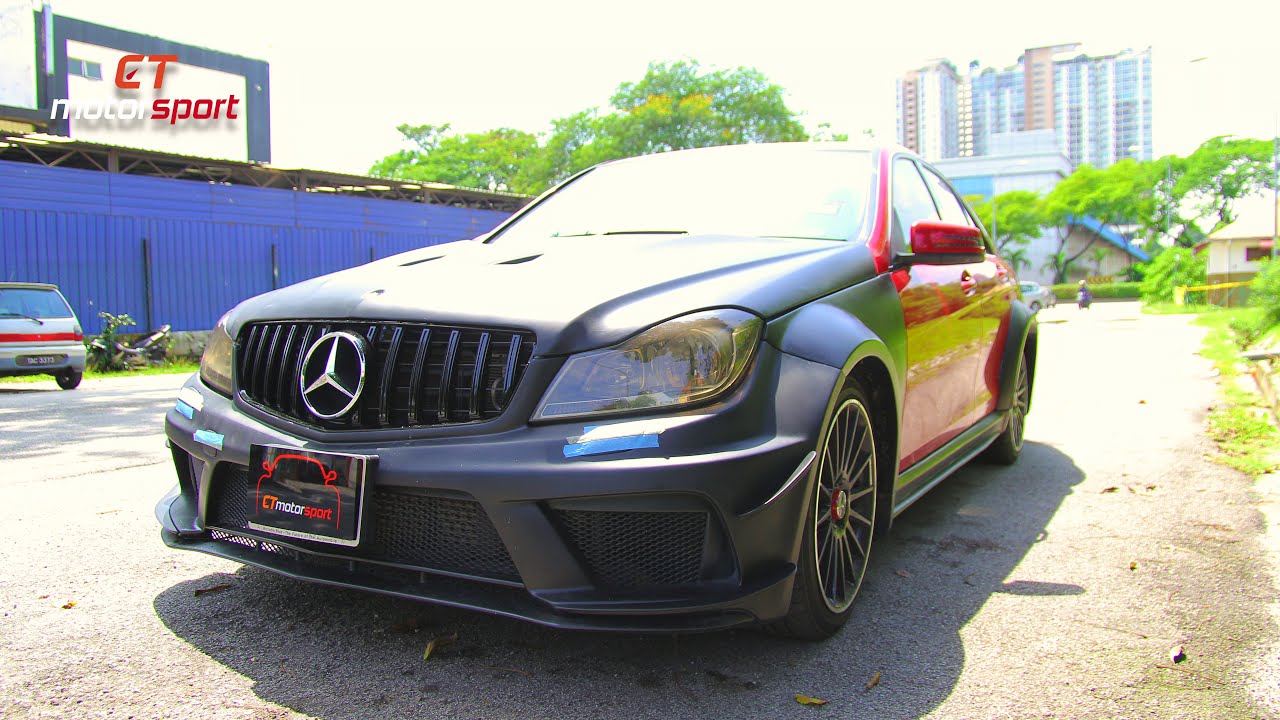 MERCEDES BENZ W204 CONVERT BLACK SERIES 507 EDITION  BODYKIT