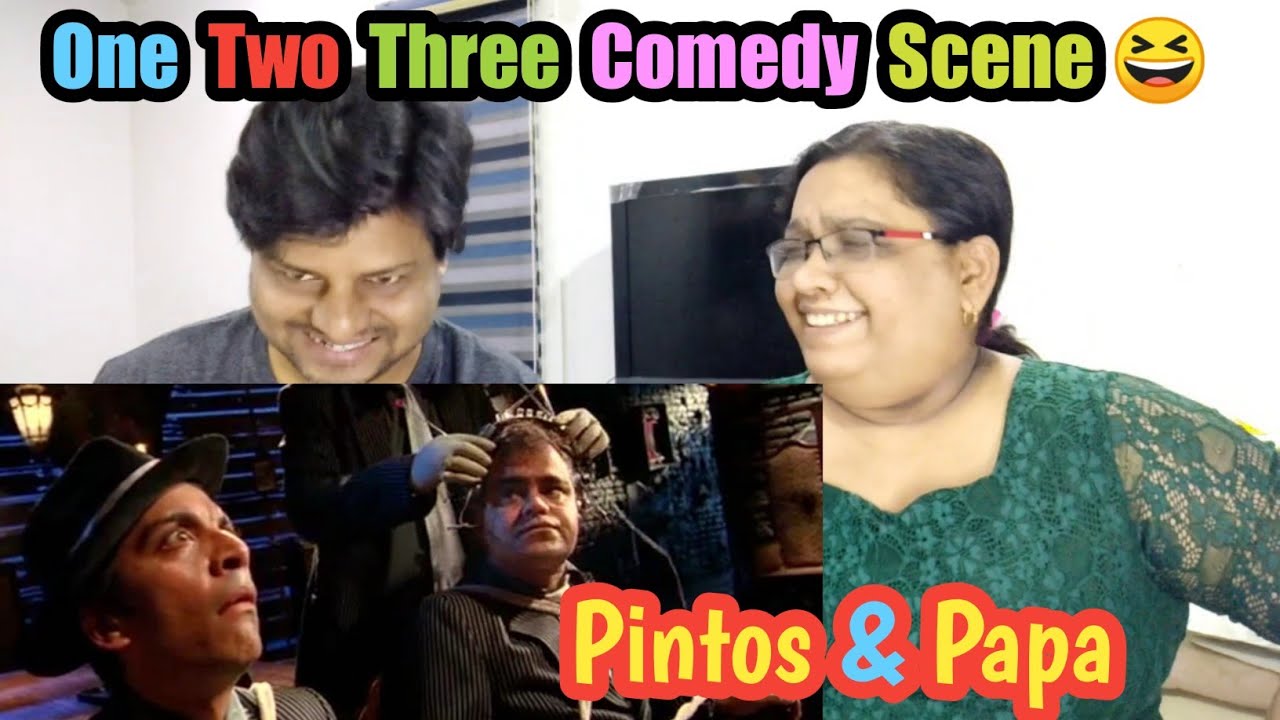 One Two Three COMEDY Scene Reaction | Sanjay Mishra,Vrajesh Hirjee,Mukesh Tiwari | 123 comedy scenes