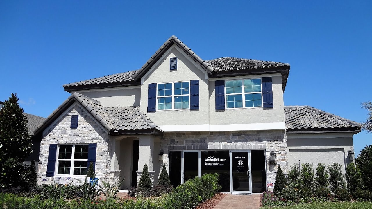 Winter Garden New Homes - Oakland Trails by Meritage Homes - Montclair Model