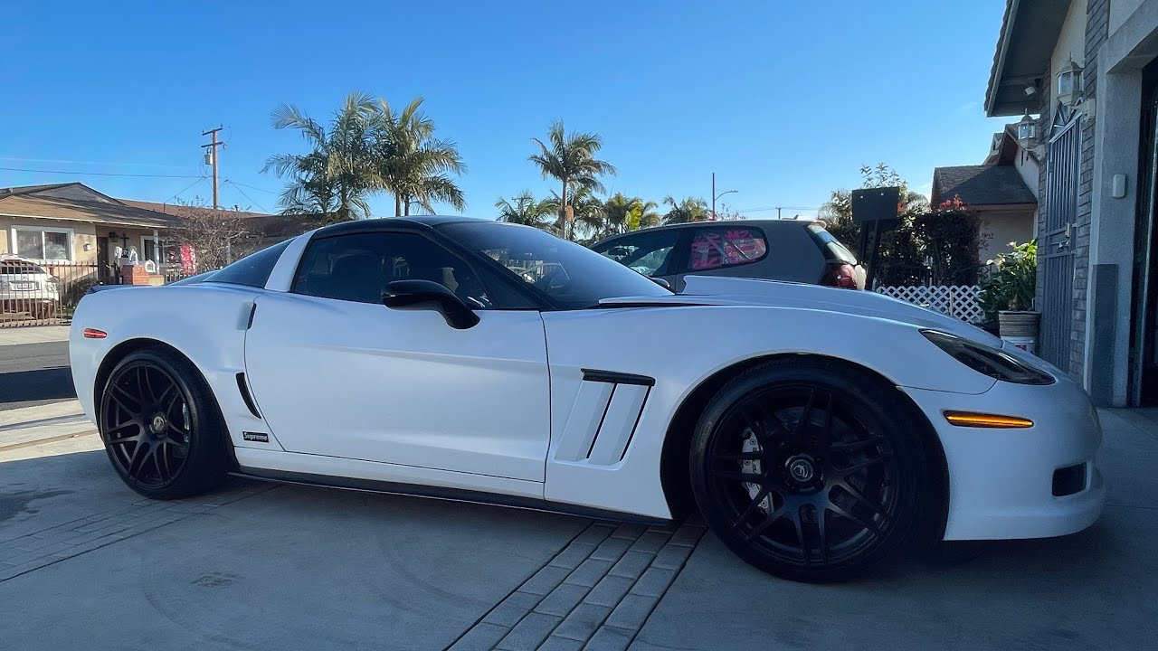 Corvette CKS Coilover Install.  Why does a modern supercar use leaf springs?