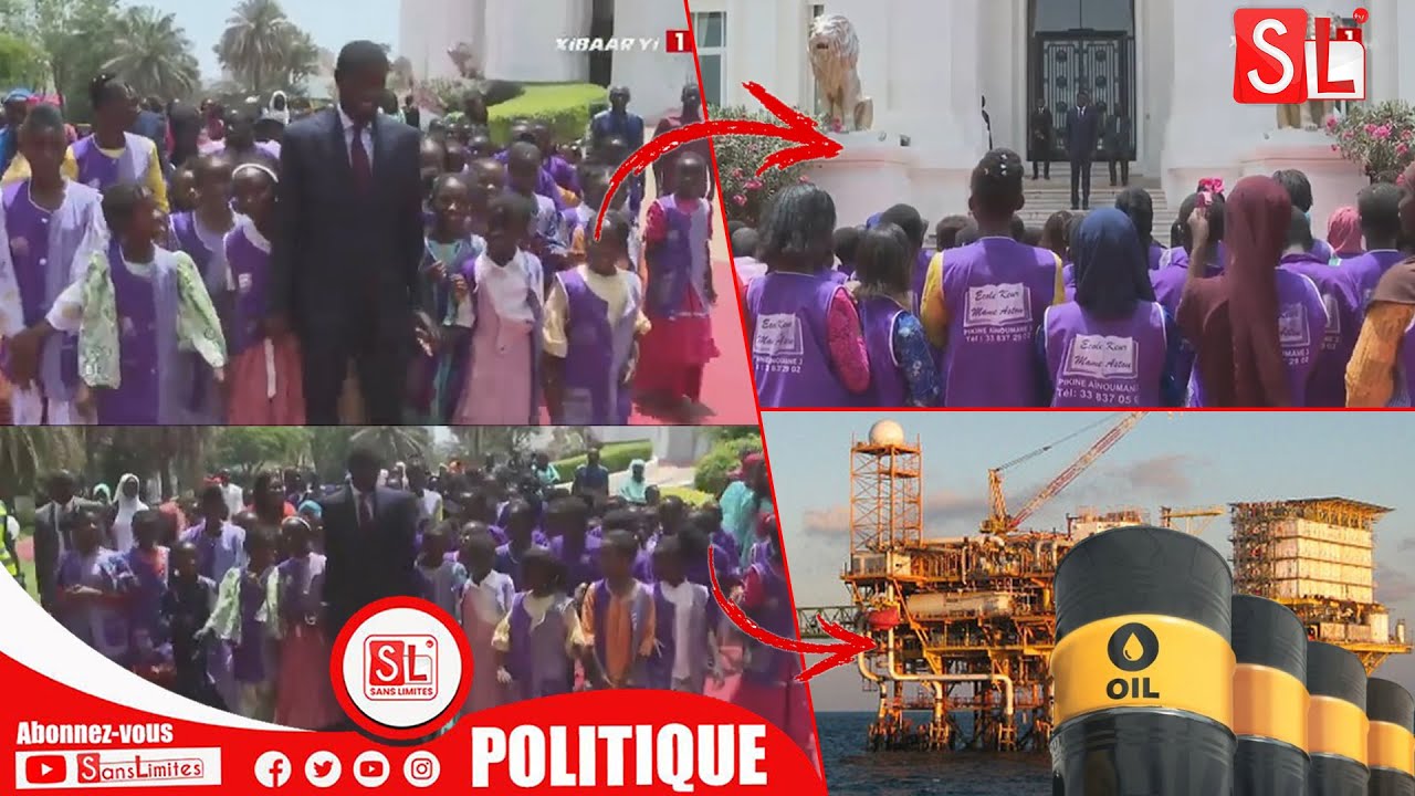Visite au Palais: Pr Diomaye parle aux enfants de la Production du 1er baril de pétrole au sénégal