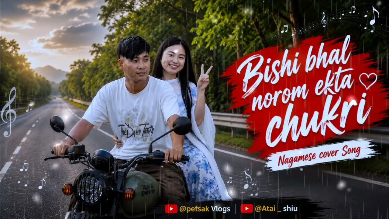 Bishi bhal Norom Ekta Chokri || @Petsakvlogs   @atai_shiu__ Nagamese Love song ||