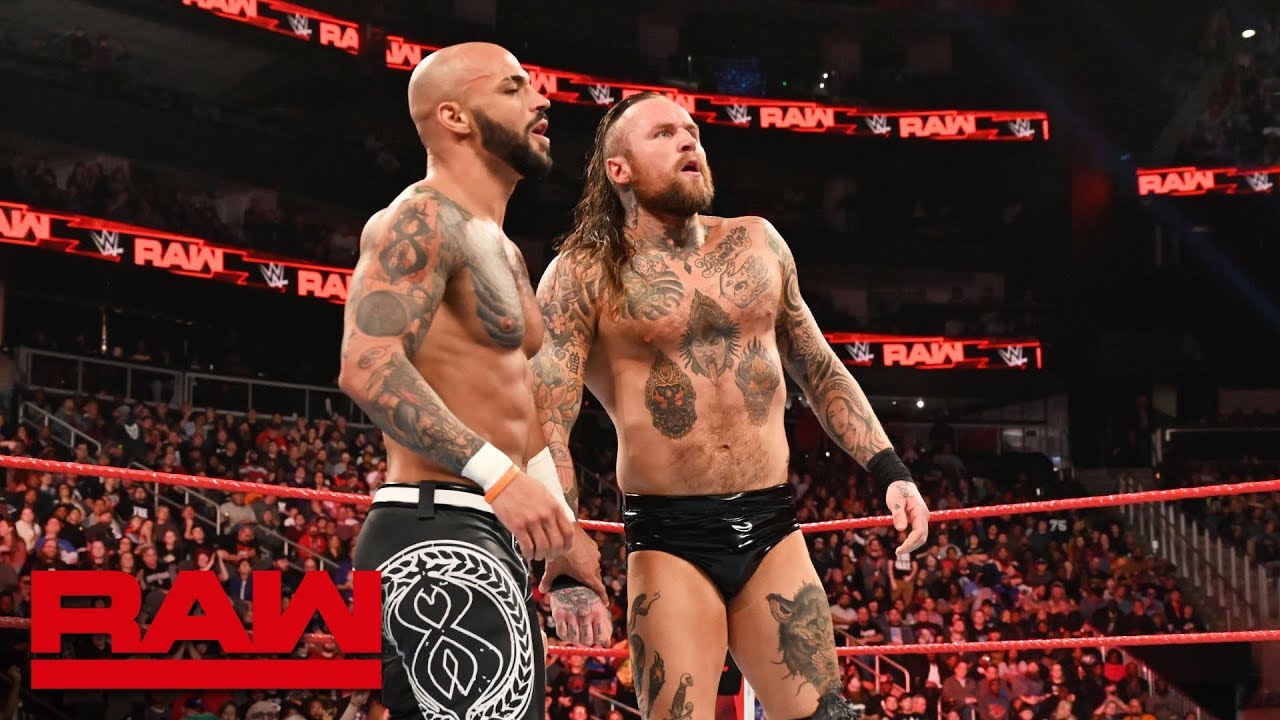 Рикошет и Алистер Блэк против The Revival: Raw, 25 февраля 2019 г.