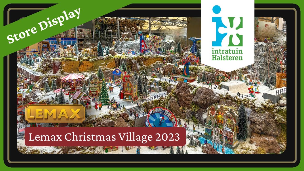 Lemax Christmas Villages 2023 | Display Ideas | Intratuin Halsteren