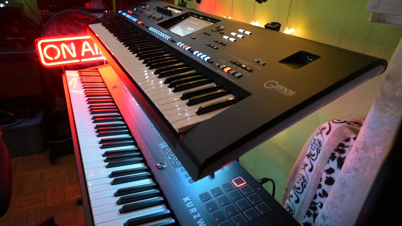 Smooth jazz improvisation II - Yamaha Genos / Kurzweil K2700