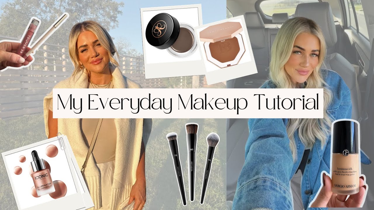 MY EVERYDAY MAKEUP TUTORIAL | Sharing all of my favorite products