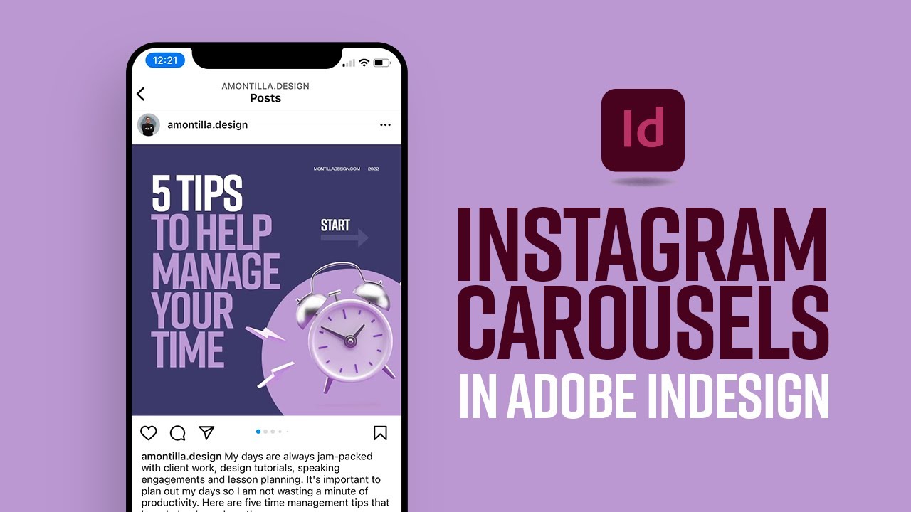 Узнайте, как создавать карусели в Instagram в Adobe InDesign