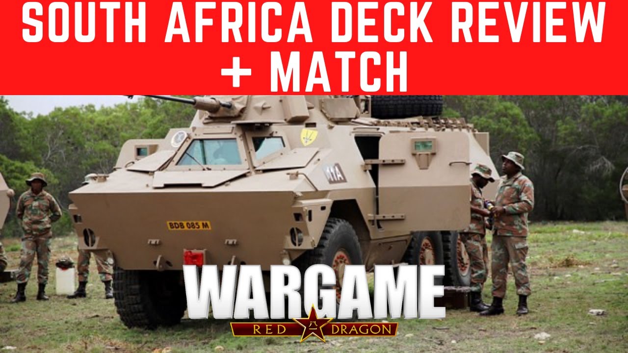 Wargame Red Dragon — обсуждение колоды Южной Африки + рейтинговый матч