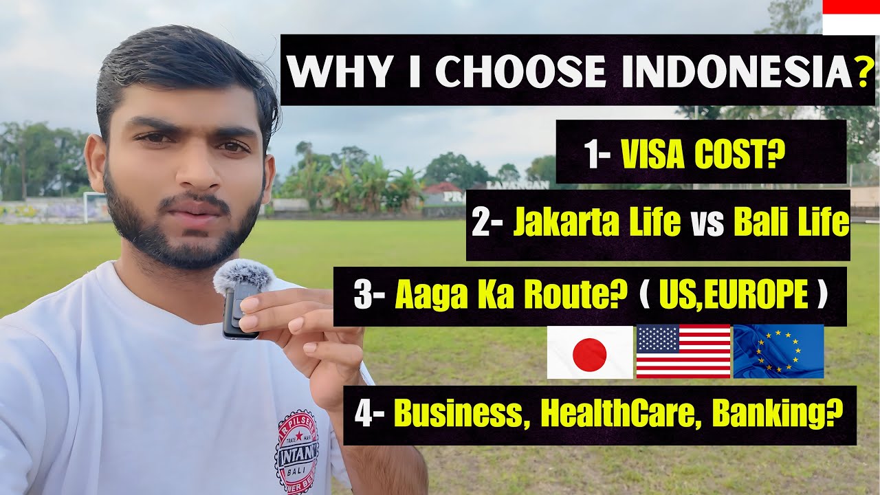 Why i MOVED INDONESIA 🇮🇩 | Cost, Visa, Lifestyle Jakarta & Bali | USA Europe from Indoensia