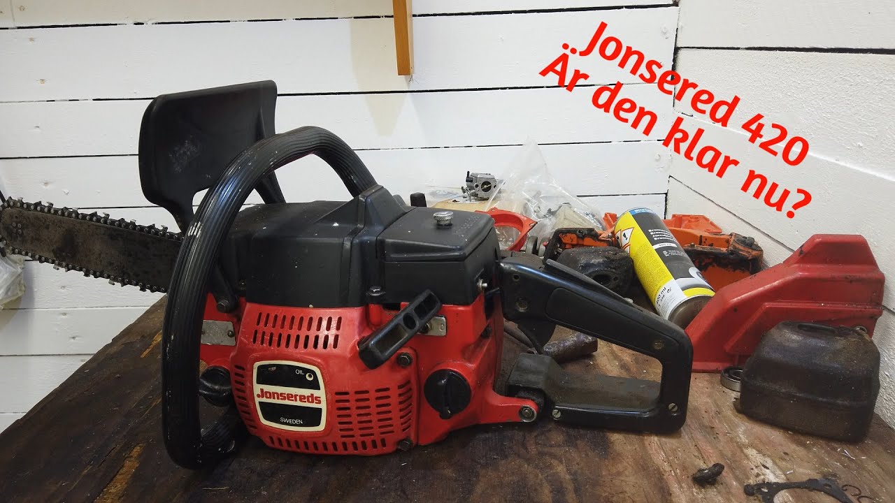 Jonsered 420 - Slutförd?
