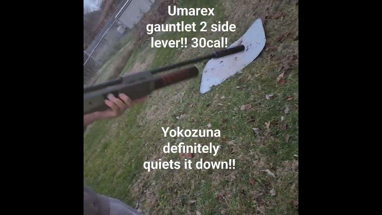 Umarex gauntlet SL30 TEST / MODERATOR