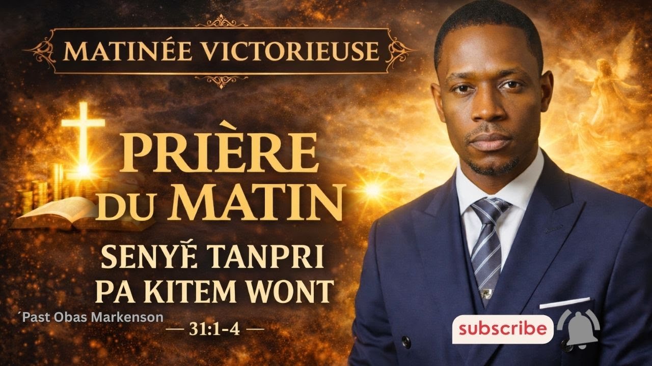 PRIÈRE DU MATIN SENYE LONJE MENW METEM DEYÒ/LUN 23-02 -2026