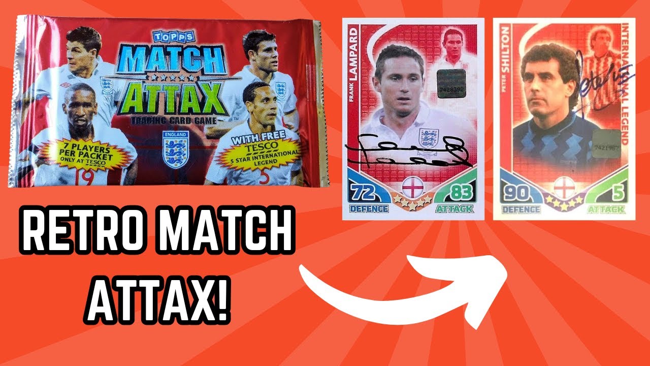 i opened *RETRO* MATCH ATTAX 2010 WORLD CUP PACKS! | Rare Autograph Cards!