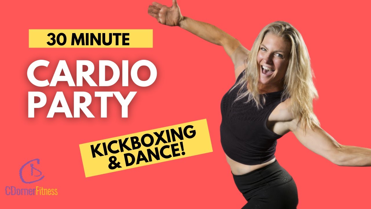 30 Minute Cardio Mashup Kickboxing and Dance Workout