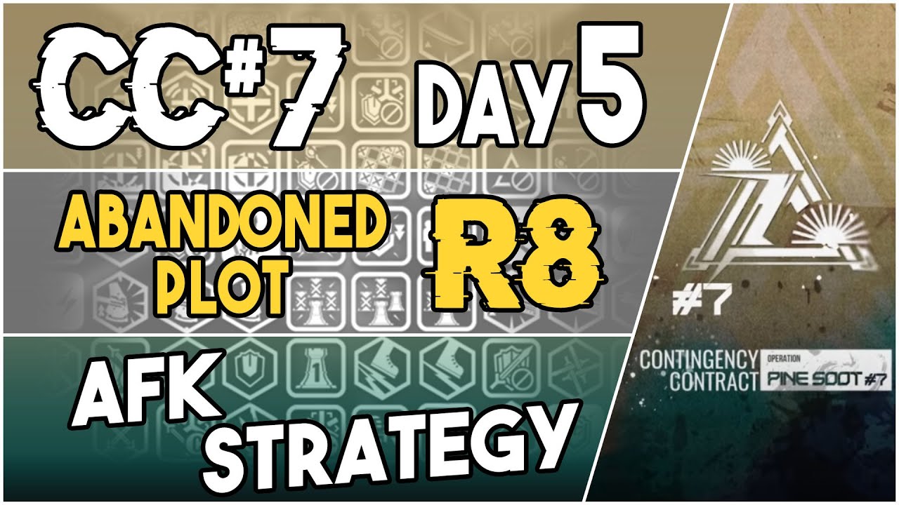 CC#7 Day 5 - Abandoned Plot Risk 8 | AFK Strategy |【Arknights】