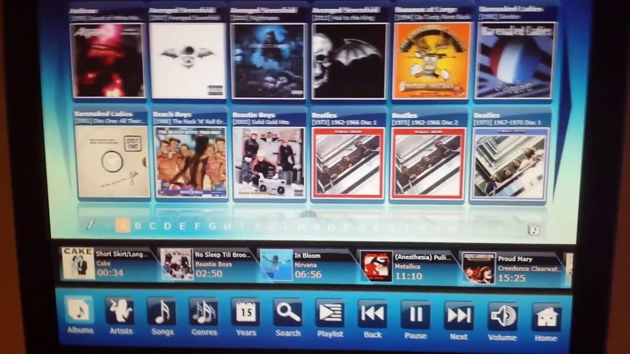Touchscreen Jukebox Demo