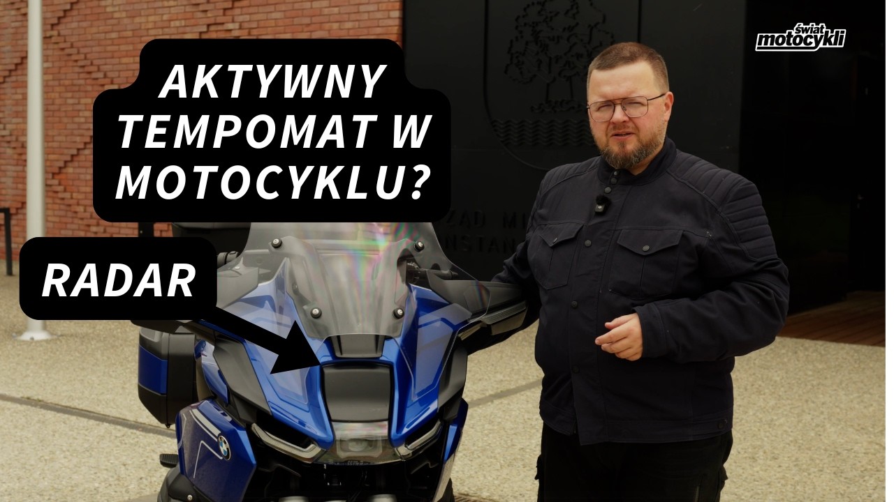 Jak działa aktywny tempomat w motocyklu? Test BMW R 1300 RT