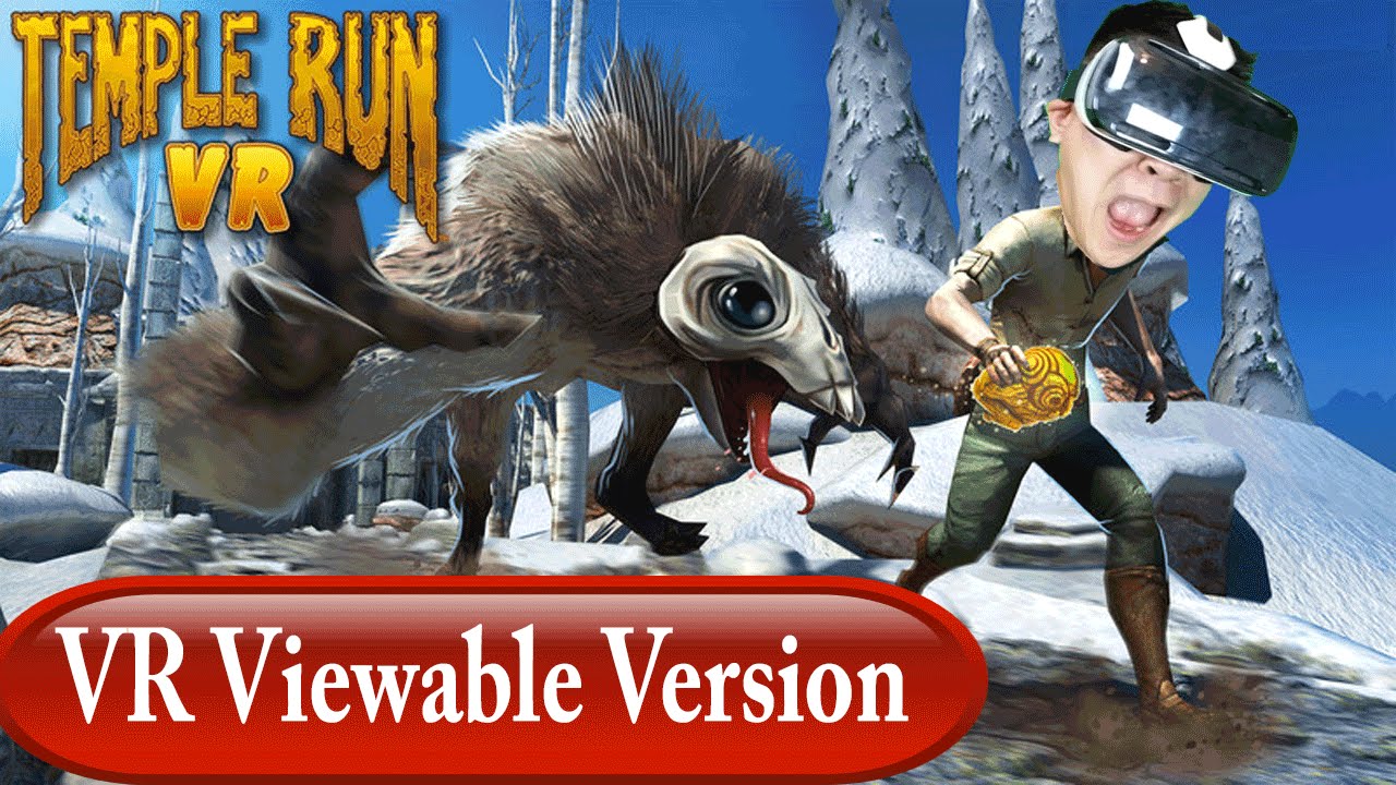 Google Cardboard / VR Viewable Video - Temple Run VR