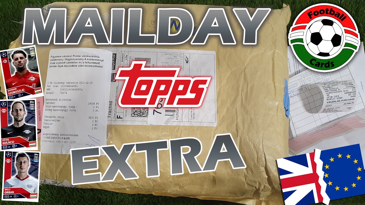 Topps csomag rendel&eacute;s megv&aacute;molva! | Mailday Extra