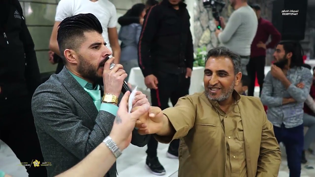 الفنان خالد الاغا افراح عشيرة الفردون زفاف العريس \\ عبيد عارف حمد الفردون\\ part 4  فيديو جار القمر