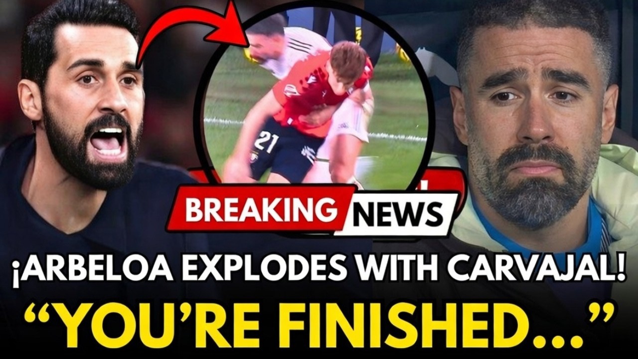 🚨 WORLD SCANDAL: Arbeloa EXPLODES Against Carvajal! 