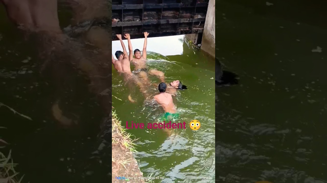 LIVE DEATH ACCIDENT😳😱#dam #water #waterfall #danger #viral #shortsfeed #youtubeshorts #shorts #short