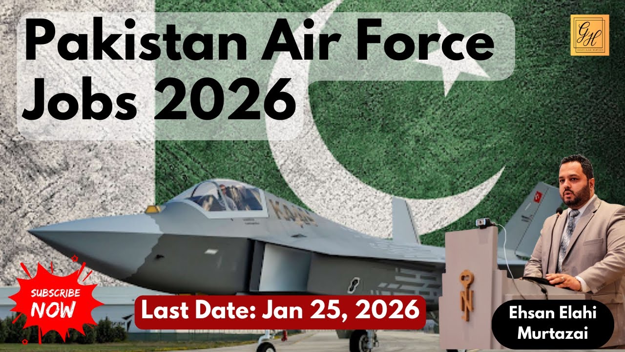 Pakistan Air force Jobs 2026 | PAF Jobs 2026
