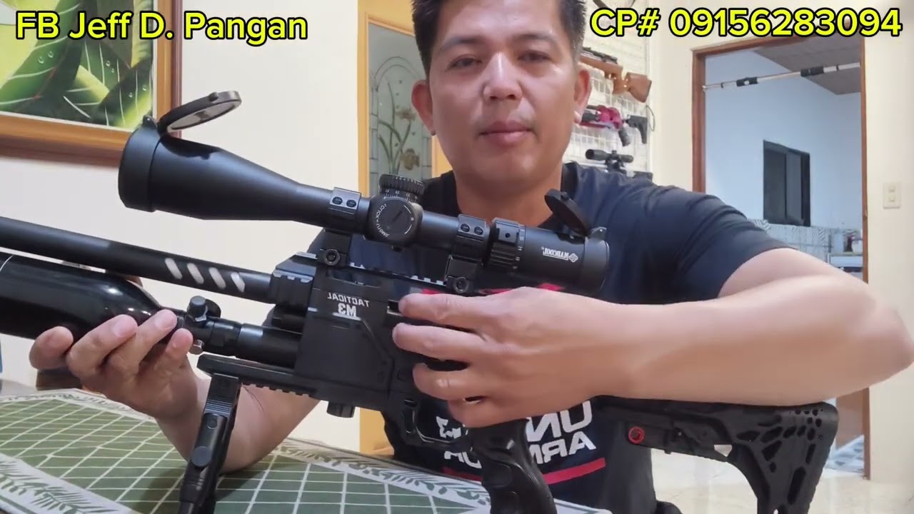 Indo Pcp Woodstock  Bullpup and Tactical M3 & Ghost warrior pwede COD 