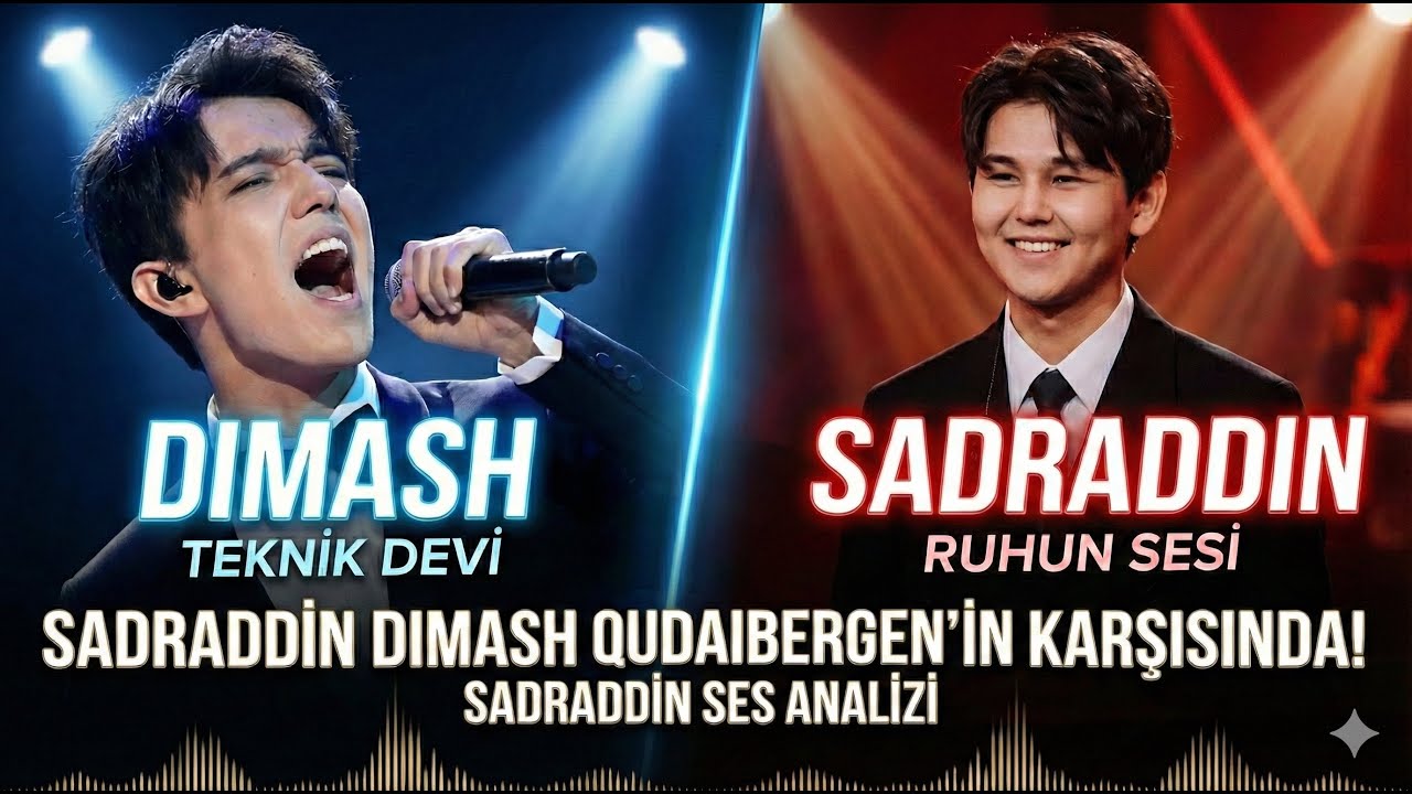 Sadraddin Dimash Qudaibergen'in Karşısında ! Sadraddin Ses Analizi