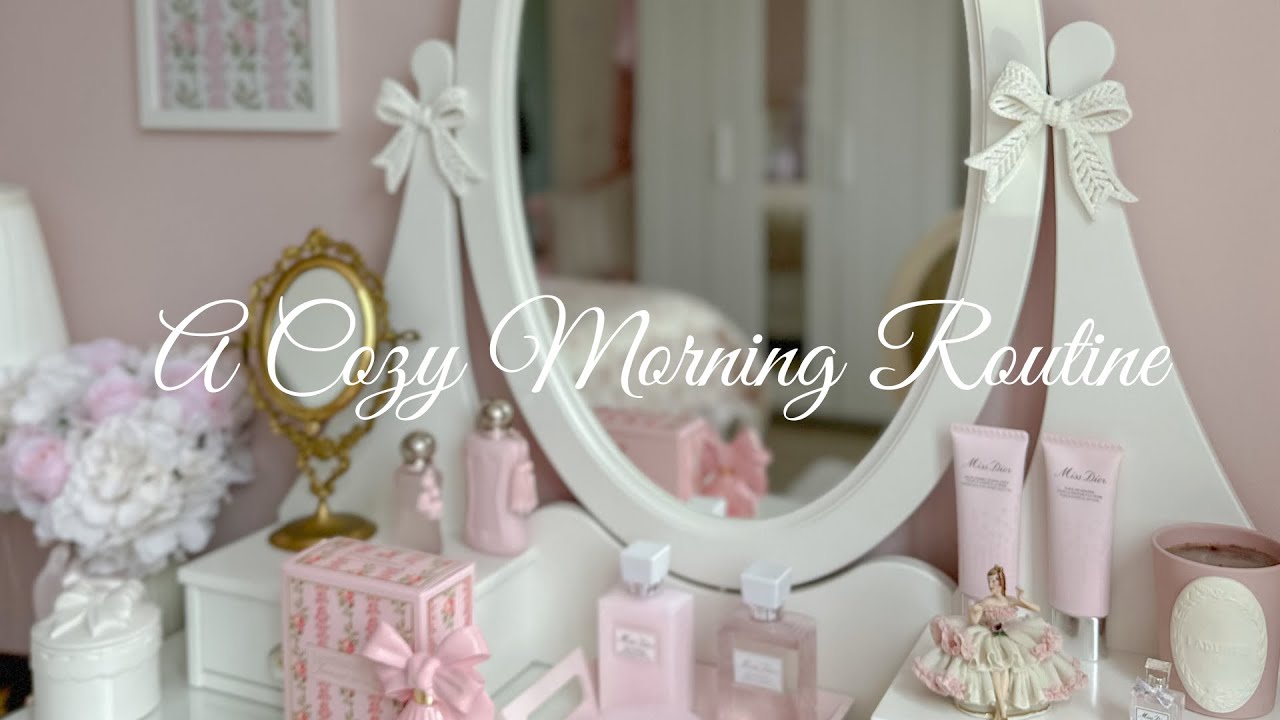 A cozy morning routine