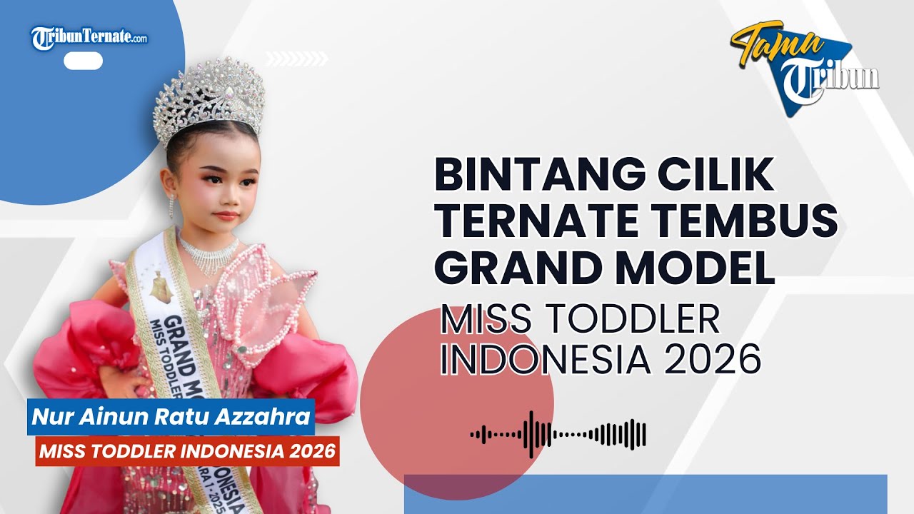 🔴 PODCAST TAMU TRIBUN | Bintang Cilik Ternate Tembus Grand Miss Toddler Indonesia 2026
