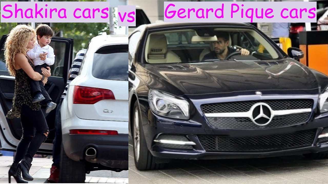 Shakira cars Gerard pique cars (2018)