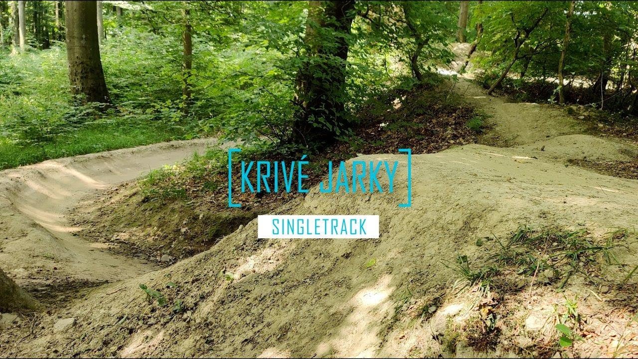 MTB Singletrail Krivé Jarky / Bike park Malé Karpaty / Tip na výlet / Modrá cyklotrasa /