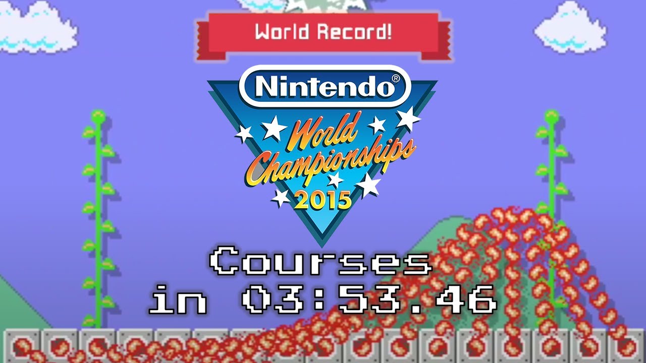[SMM1] Nintendo World Championships 2015 Courses in 3:53.46 (WR)