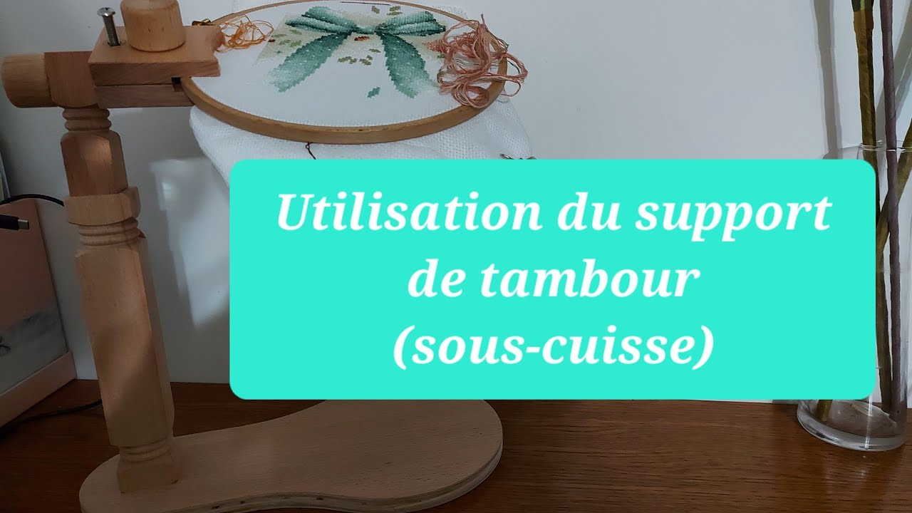 Utilisation du support de tambour (sous-cuisse)