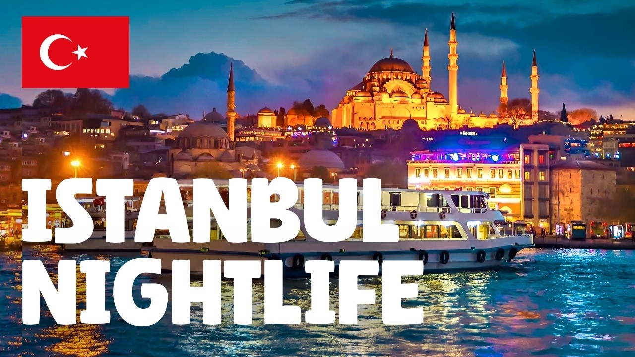 СТАМБУЛ — Лучшие Ночные Развлечения (ТУРЦИЯ 4K) 🇹🇷