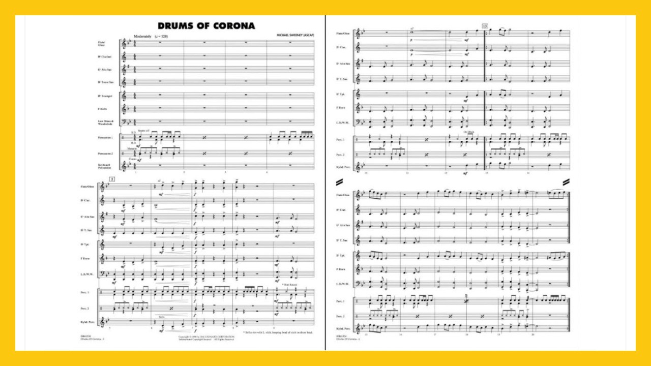 Drums of Corona by Michael Sweeney