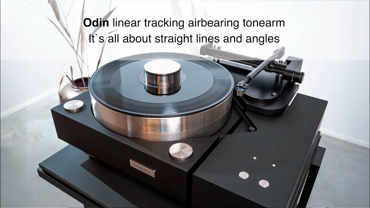 Odin linear tracking airbearing tonearm