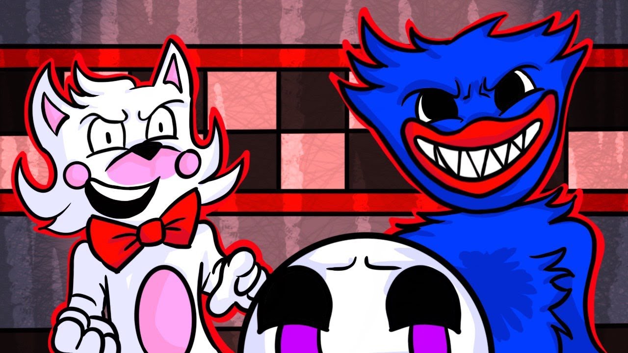 Minecraft Fnaf Funtime Foxy Controls Huggy Wuggy (Minecraft Roleplay)