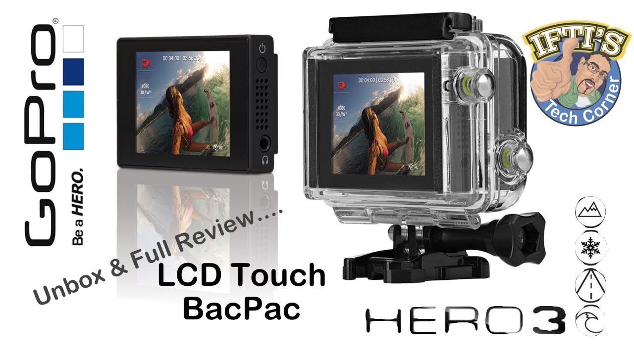 GoPro Hero 3: LCD Touch BacPac — распаковка и полный обзор