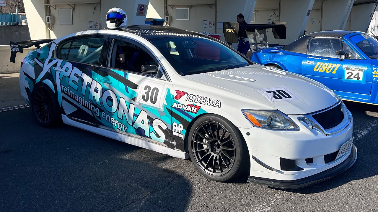 筑波サーキット TC2000 1'04.804(2nd best)車載　レクサス Lexus GS350 GRS191  2024.01.17
