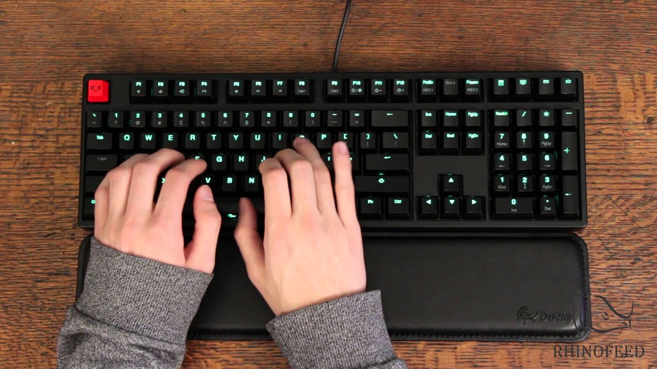 Ducky Shine II Cherry MX Browns Sound Test