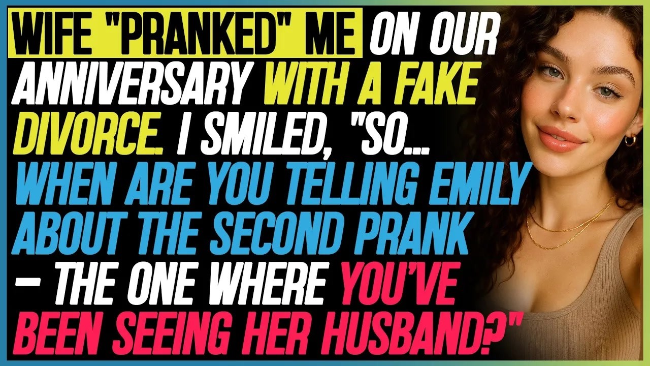 She Pranked Me With A Fake Divorce On Our Anniversary… My Calm Response Terrified Her
